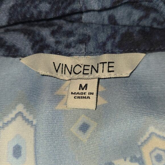 Vicente Women Medium Kimono Jacket Floral Embroidered Art to Wear Festival Indie - Picture 2 of 13